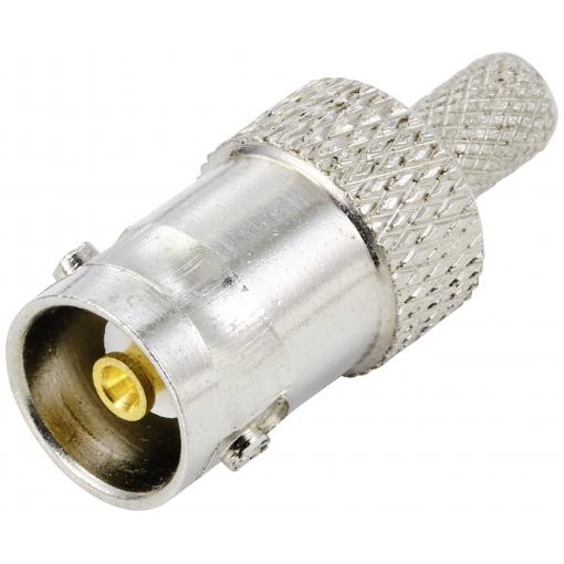 TRU COMPONENTS TC-9920756 BNC konektor zásuvka, rovná 50 Ω 1 ks