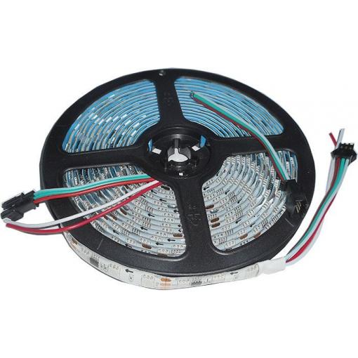 LED pásek RGB digitální 12V WS2811, 60x LED5050/m, IP65, balení 5m