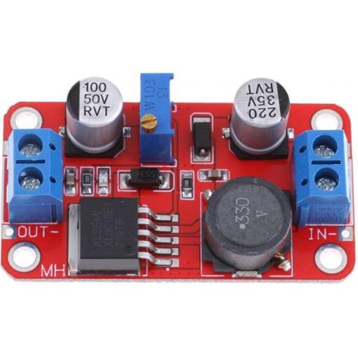 Step-up měnič XL6019, 5–35 V / 5–40 V, 5 A