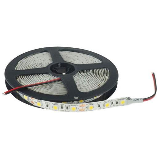 LED pásek 10 mm bílý, 60× LED5050/m, 12 V DC, IP20, 5 m