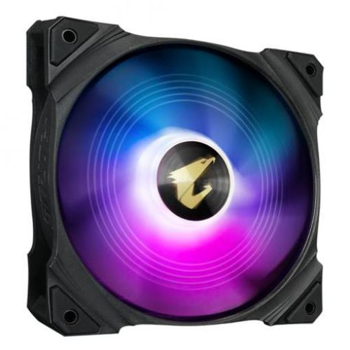 Gigabyte AORUS 140 ARGB PC větrák s krytem černá, bílá (š x v x h) 140 x 140 x 25 mm včetně LED osvětlení