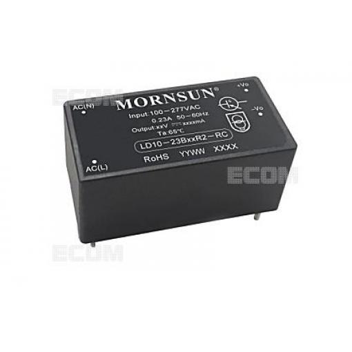 AC/DC měnič LD10-23B24R2-RC, 24 V / 410 mA, izolovaný