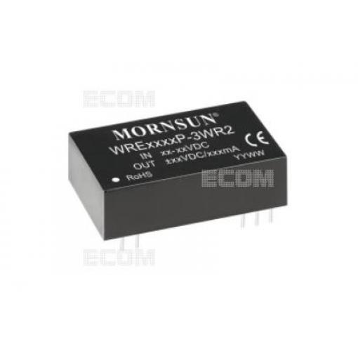 DC/DC měnič WRE2415P-3WR2, ±15 V / 200 mA, izolovaný, DIP-24