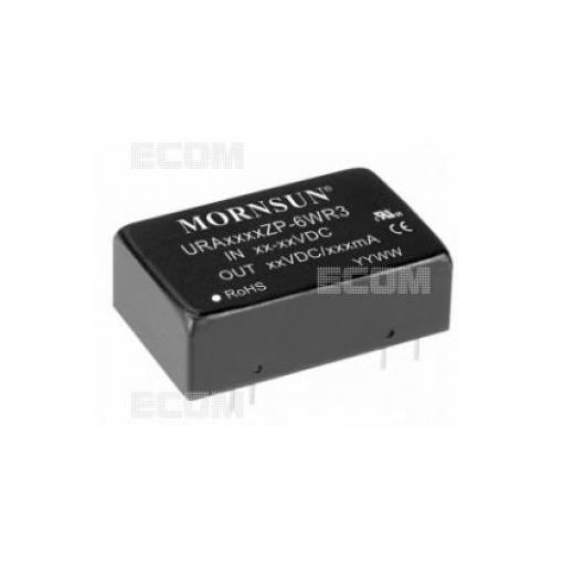 DC/DC měnič URB4824ZP-6WR3, 48 V → 24 V, 250 mA, izolovaný