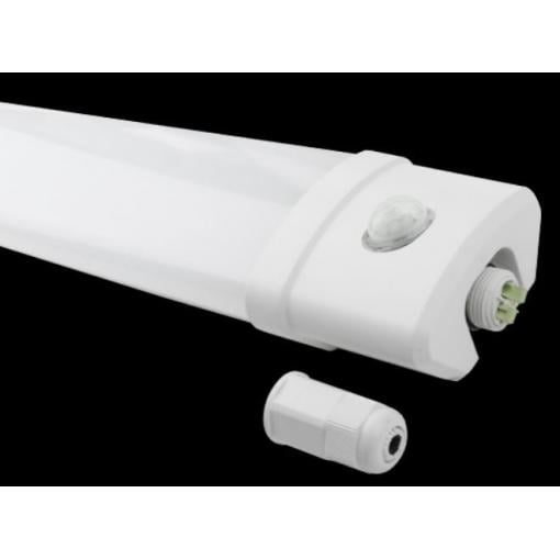 LED svítidlo s PIR čidlem LEDOM TRI-PROOF 30 W, IP65, 4000 K, 650 mm
