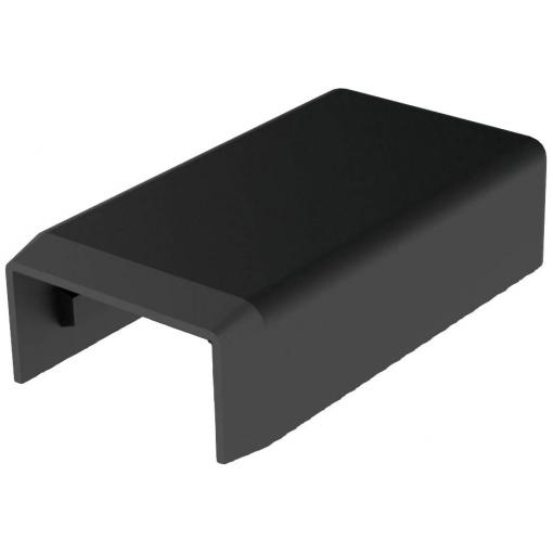 KOPOS 8921_FB kabelová lišta koncová část (š x v) 20 mm x 10 mm 1 ks černá