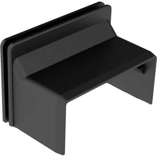 KOPOS 8639_FB kabelová lišta průchodka (š x v) 40 mm x 20 mm 1 ks černá
