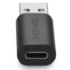 LINDY USB 3.0 adaptér [1x USB 3.0 zástrčka A - 1x USB-C® zásuvka] 41904