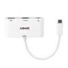 LINDY USB-C® adaptér [1x USB-C® zástrčka - 1x HDMI zásuvka, USB 3.2 gen. 1 zásuvka A] 43340 0.18 m