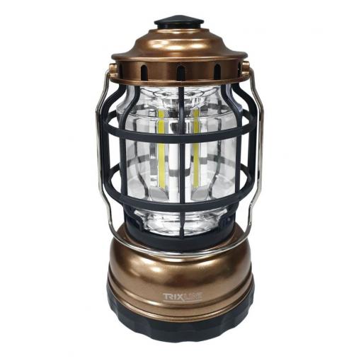 Outdoorová LED svítilna Trixline TR-217R, 3× 3 W COB, zlatá