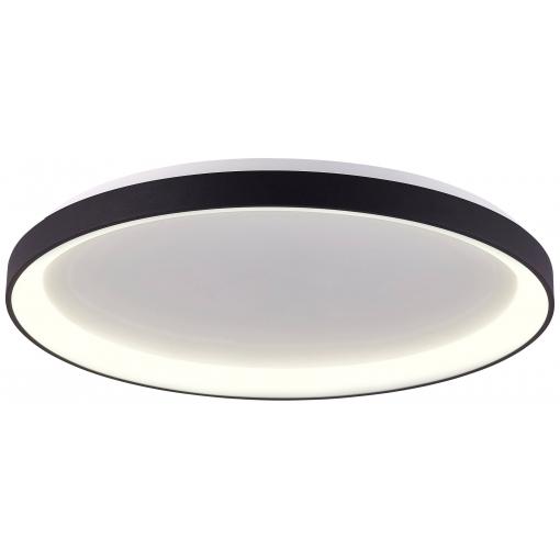 Deko Light Merope Stropní svítidlo LED pevně vestavěné LED 30 W teplá bílá, neutrální bílá sytá černá (RAL 9005)
