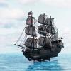 Metal Earth Premium Series Black Pearl kovová stavebnice