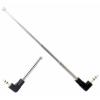Anténa mini jack 3,5 mm, skládací, 25 cm