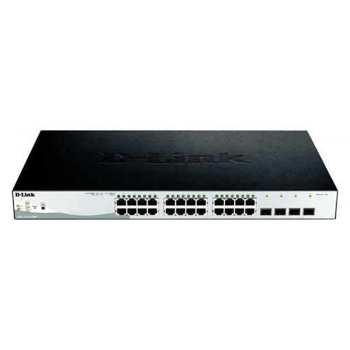 D-Link DGS-1210-28MP/E DGS-1210-28MP/E síťový switch 24 + 4 porty 56 GBit/s funkce PoE