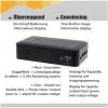XTPower XT-27000 DC AO PA powerbanka Li-Ion, 26800 mAh, USB, USB-C®, DC zásuvka 3,5 mm, černá, Možnost současného nabíjení a vybíjení, Indikátor stavu