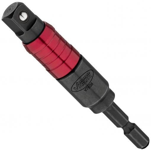 Vigor V7638 adaptér zástrčného klíče Pohon (šroubovák) 1/4 (6,3 mm) 92 mm 1 ks