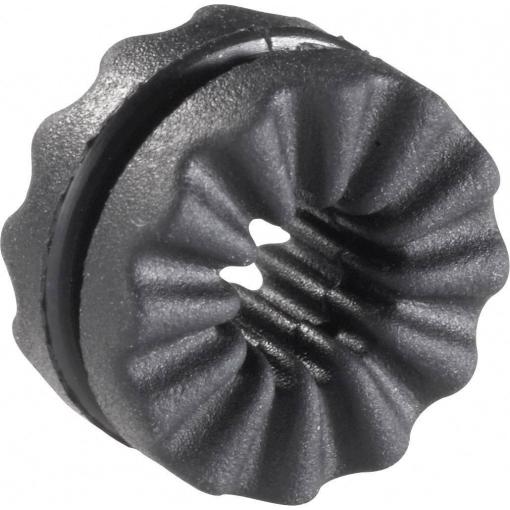 Richco VG-5 antivibrační objímka Průměr svorky (max.) 3.6 mm Tloušťka montážní desky (max.) 1.4 mm černá 1 ks