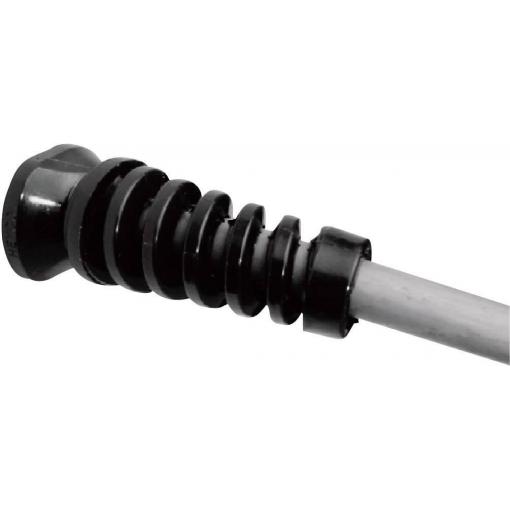 PB Fastener H-1593 odlehčení tahu Průměr svorky (max.) 7.4 mm Tloušťka montážní desky (max.) 3.2 mm polyamid černá 1 ks