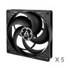 Arctic P14 PC větrák s krytem černá (š x v x h) 140 x 27 x 140 mm