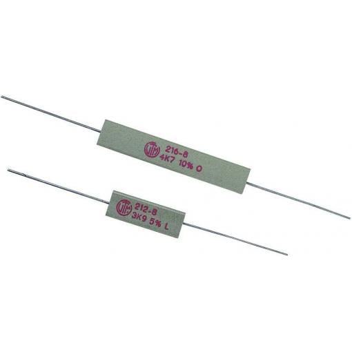 VitrOhm KHS500KB-AX-10KAA výkonný rezistor 10 kΩ axiální 5 W 10 % 1 ks