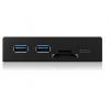 ICY BOX 60433 USB Hub 3 porty USB-A USB 3.0 5 GBit/s černá