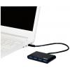 PORT Designs 900123 USB Hub 4 porty USB-A USB 3.0 5 GBit/s s konektorem USB C černá 900123