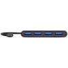 PORT Designs 900123 USB Hub 4 porty USB-A USB 3.0 5 GBit/s s konektorem USB C černá 900123