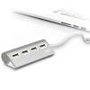 PORT Designs 900120 USB Hub 4 porty USB-A USB 2.0 480 MBit/s šedá, bílá 900120