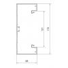 Hager BRA651701BELN parapetní lišta Spodní díl (d x š) 2000 mm x 170 mm 2 m hliník