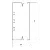 Hager FB6019009016 kabelová lišta (d x š x v) 2000 x 190 x 61 mm 2 m bílá