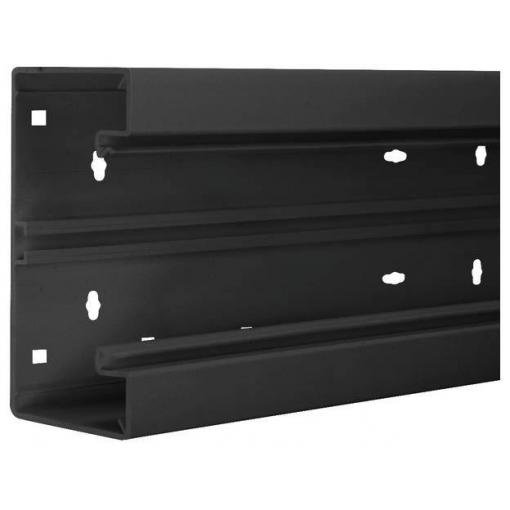 Hager BR6513019011 parapetní lišta Spodní díl (d x š) 2000 mm x 130 mm 2 m černá