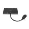 LINDY 38431 4 porty DisplayPort hub UHD