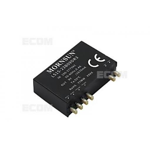 AC/DC měnič LS15-23B12DR3, 12 V / 1,25 A, izolovaný