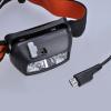 sv.čel.LED.nab.150lm+100lm,WN40 bí.,červ.světlo, Li-ion, USB