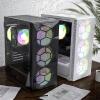 MONTECH X3 Glass midi tower herní pouzdro černá