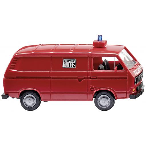 Wiking 060133 H0 model zásahového vozidla Volkswagen Požární vozidlo T3