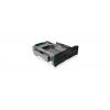 ICY BOX IB-173SSK, ICY BOX 2fach Wechselrahmen für SATA/SAS, 1x 2,5 + 1x 3,5 SATA HDD rámeček na 5,25 pevný disk SATA 6 Gb/s, SAS