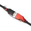 LINDY USB zámek kabelu LINDY - Kabelbefestigungsgurt - 25 cm (Packung černá 40774