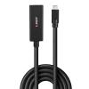 LINDY Kabel USB-C USB 3.2 Gen2 USB-C ® zástrčka, USB-C ® zásuvka 5.00 m černá 43364