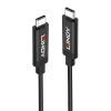 LINDY USB kabel USB 3.2 Gen2 USB-C ® zástrčka, USB-C ® zástrčka 3.00 m černá 43348