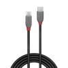 LINDY USB kabel USB 2.0 USB-C ® zástrčka, USB Micro-B zástrčka 3.00 m černá 36893