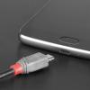 LINDY USB kabel USB 2.0 USB-C ® zástrčka, USB Micro-B zástrčka 3.00 m černá 36893