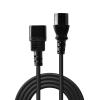 LINDY napájecí kabel 0.5 m černá