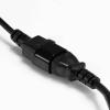LINDY napájecí kabel 0.5 m černá