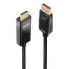 LINDY HDMI kabel Konektor DisplayPort, Zástrčka HDMI-A 5 m vícebarevná 40928 Kabel DisplayPort