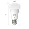 Philips Hue osvětlovací sada 8719514291515 Energetická třída (EEK2021): F (A - G) HueWCA 9W A60 3set EUR PMO E27 11 W RGBW