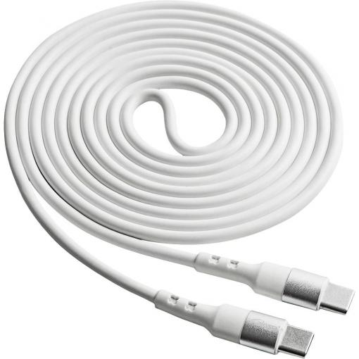 Akyga USB kabel USB 2.0 USB-C ® zástrčka, USB-C ® zástrčka 1.80 m bílá AK-USB-41
