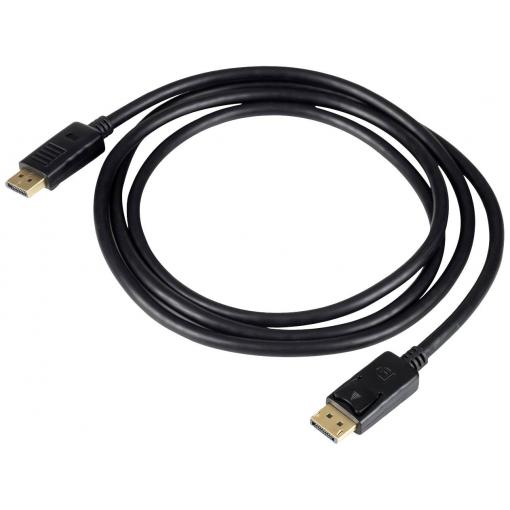 Akyga kabel Konektor DisplayPort 1.8 m černá AK-AV-10 Kabel DisplayPort