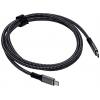 Akyga USB kabel Thunderbolt™ 3 Konektor Thunderbolt, Konektor Thunderbolt 1.50 m černá symetrické provedení AK-USB-34