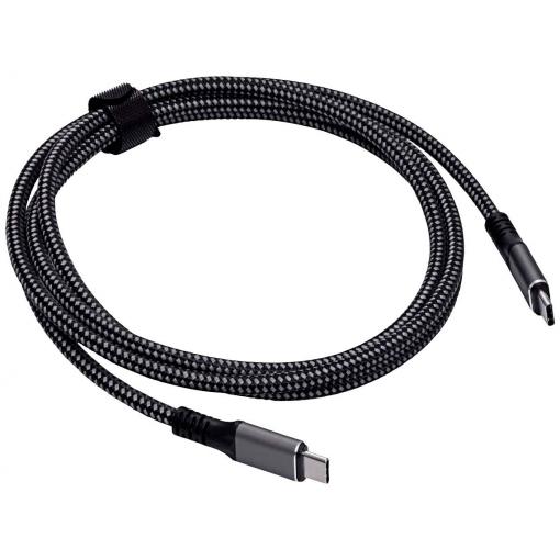 Akyga USB kabel Thunderbolt™ 3 Konektor Thunderbolt, Konektor Thunderbolt 1.50 m černá symetrické provedení AK-USB-34